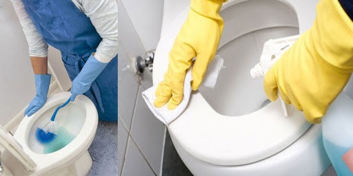 mẹo vệ sinh nhà tắm cực sạch